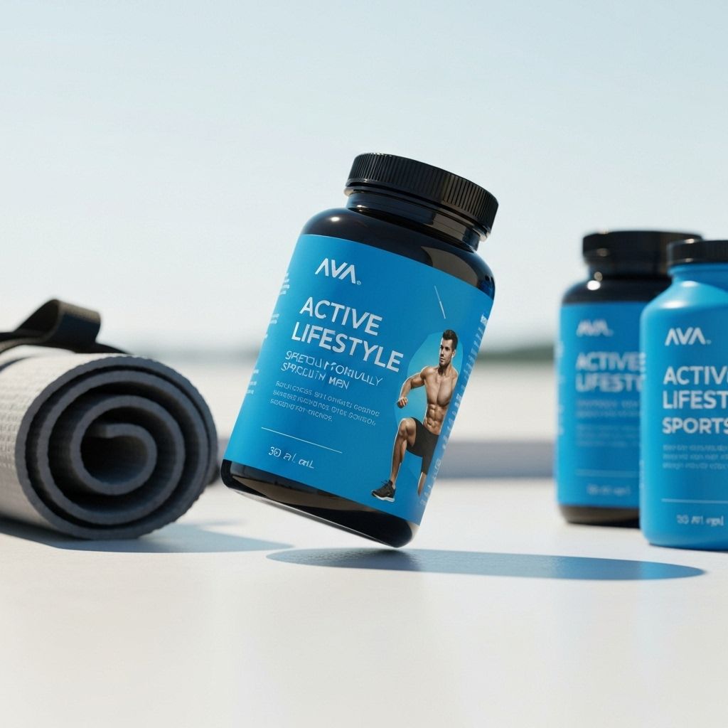 Active lifestyle supplements for men